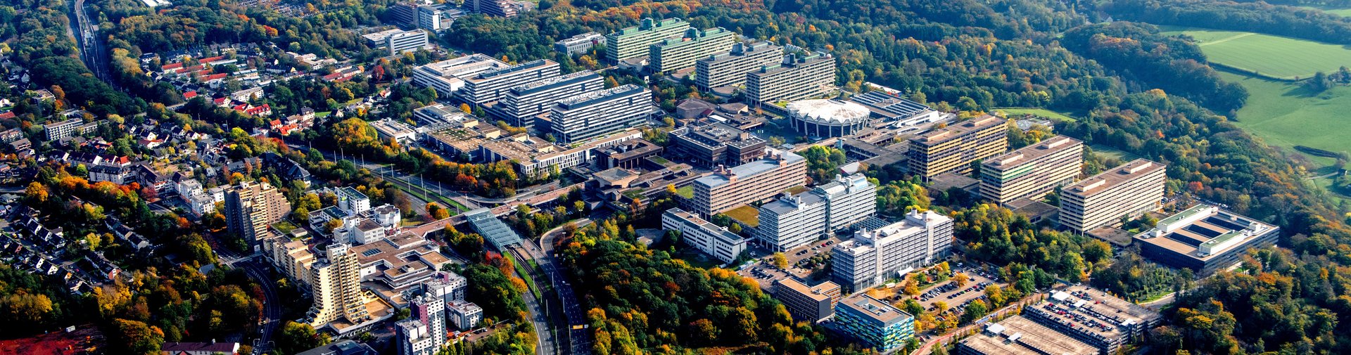 Luftbild: Campus der Ruhr-Universität Bochum 